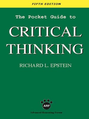 cover image of The Pocket Guide to Critical Thinking